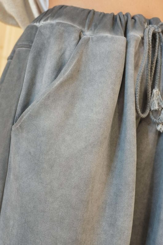 Anine Soft Touch Classic Jogger Washed Grey